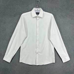 Nautica | Shirts | Nautica Blue And White Dress Shirt With Vertical Stripes  | Poshmark